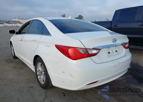 2013 Hyundai Sonata Gls из США, поврежденный, VIN 5NPEB4AC5DH512748